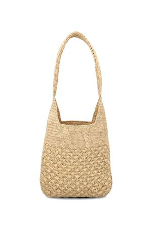 Beige raffia tote bag ISABEL MARANT | PP0181FAB1X17MNABK